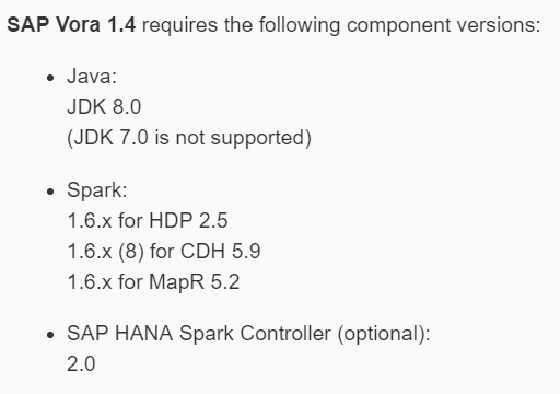JDK and Spark compatible versions